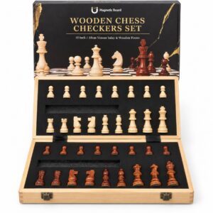 Wooden Magnetic Chess