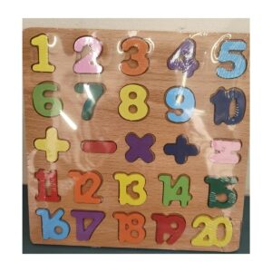 Wooden Numbers