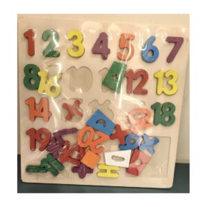 Wooden Numbers