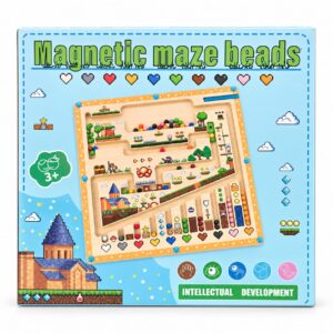 Magnetic Maze Beads